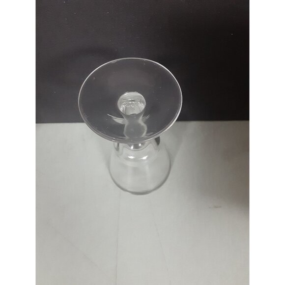 Mid Century Modern Silver Rim Small 1oz Cordial Glasses, Art Deco Stemmed Shot G - Picture 5 of 6